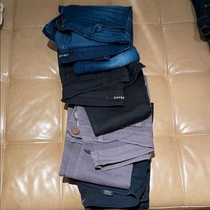 4 pairs or J brand skinny size 26